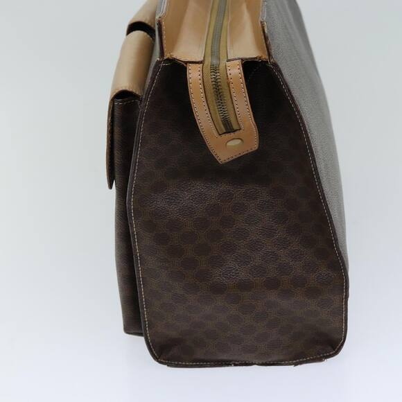 CELINE Macadam Canvas Tote Bag Pvc Brown - Picture 3 of 16